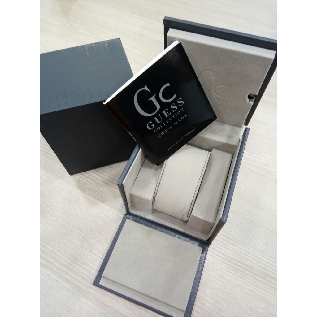 

terlaris Kotak box exclusive Ori GC guess collection include paperbag,manual book