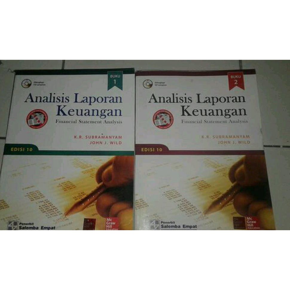 Paling Murah Analisis Laporan Keuangan Edisi 10 (1Set2Buku) By John Wild K R Subramanyam