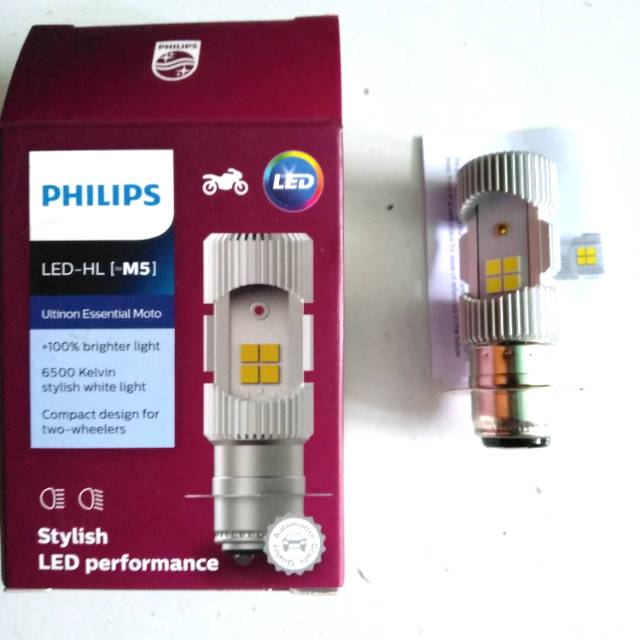 Lampu depan LED Philips for all matic Lampu depan LED (AC/DC) stanlee star for all matic