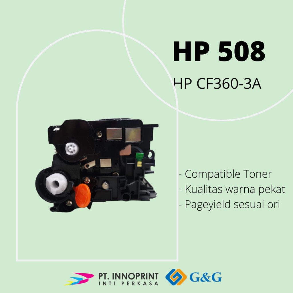 Cartridge Toner Hp Laserjet 508 A CF360A - CF361A - CF362A - CF363A