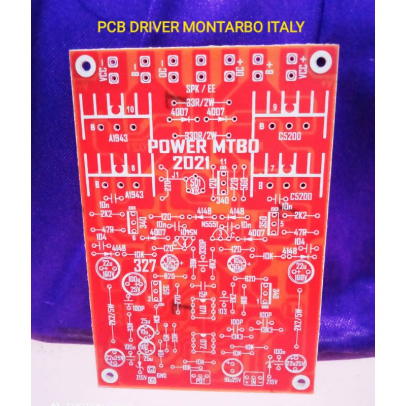 Jual PCB Driver PA 1500W MONTARBO ITALY | Shopee Indonesia