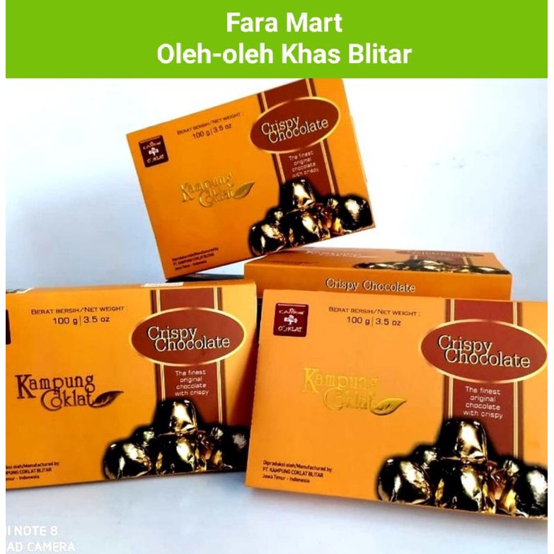 

COKLAT CRISPY GIFT KAMPUNG COKLAT BLITAR