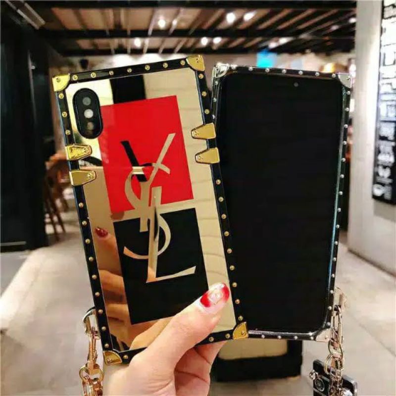 SOFTCASE CASING MEWAH OPPO A16K A16E A16 A55 A76 A96 RENO 7 Z 6 5 5F 4 4F A74 A54 A53 A33 A15 A52 A92 A12 A5S A7 F9 BEST SELLER IMPORT MEWAH (PART 1)-YSL + GANTUNGAN