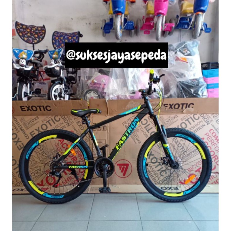 SEPEDA GUNUNG FASTRON MTB 26" F-260 DK Velt Tinggi