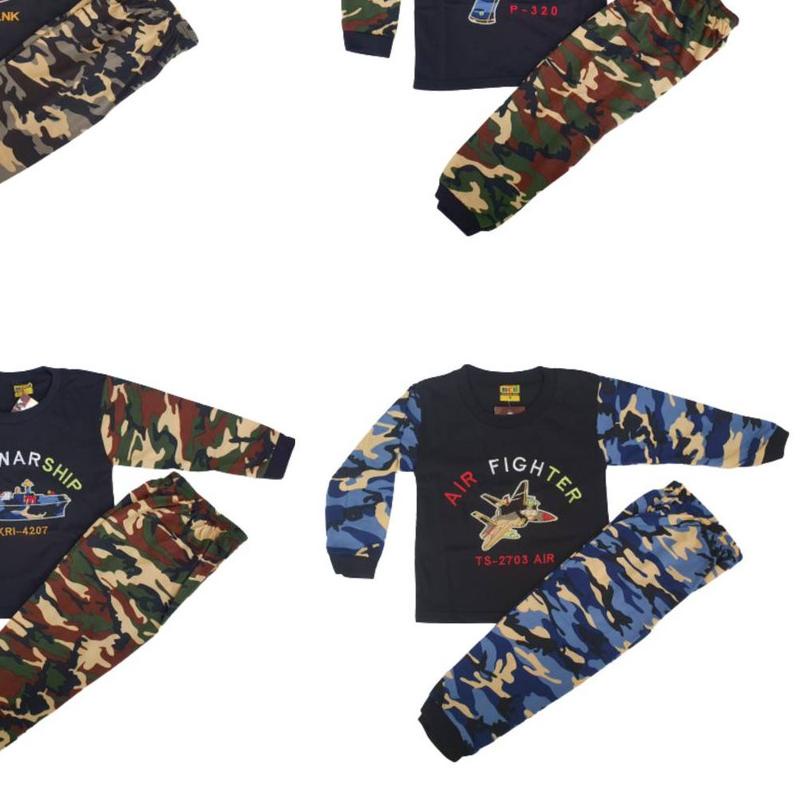 ➨ KUROSHIRO - SETELAN ANAK LAKI LAKI 1-9 TAHUN ARMY LORENG BAJU ANAK LAKI LAKI ←