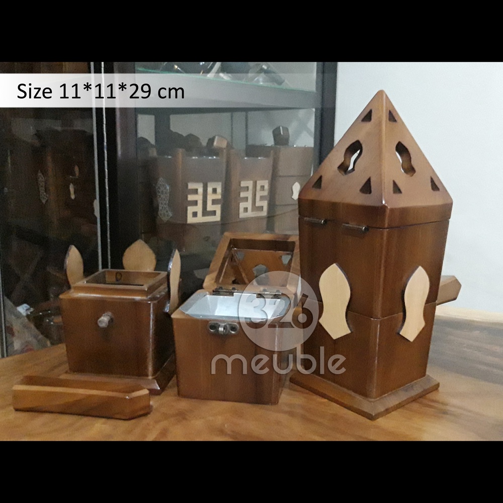 Mabkhara - Bukhur Jati - Mabkhor - Perapen Kayu Jati