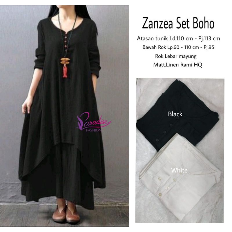 ZANZEA SET BOHO