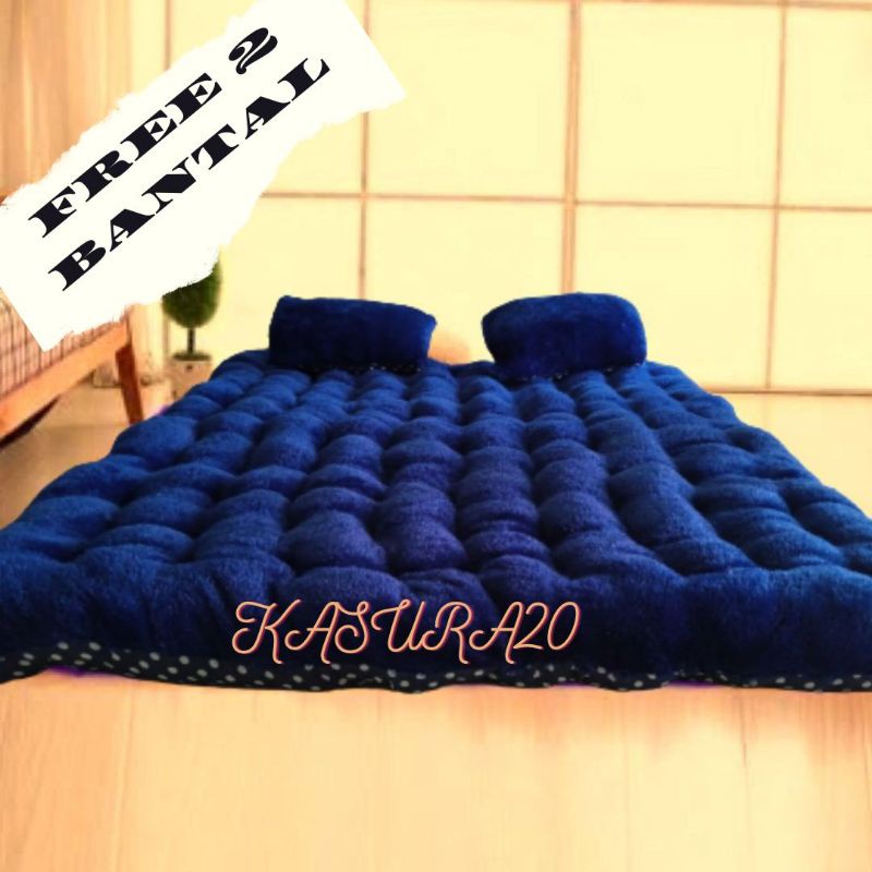 PREMIUM Kasur Lantai JUMBO 200x200x12cm+btl2MURAH LEBAY