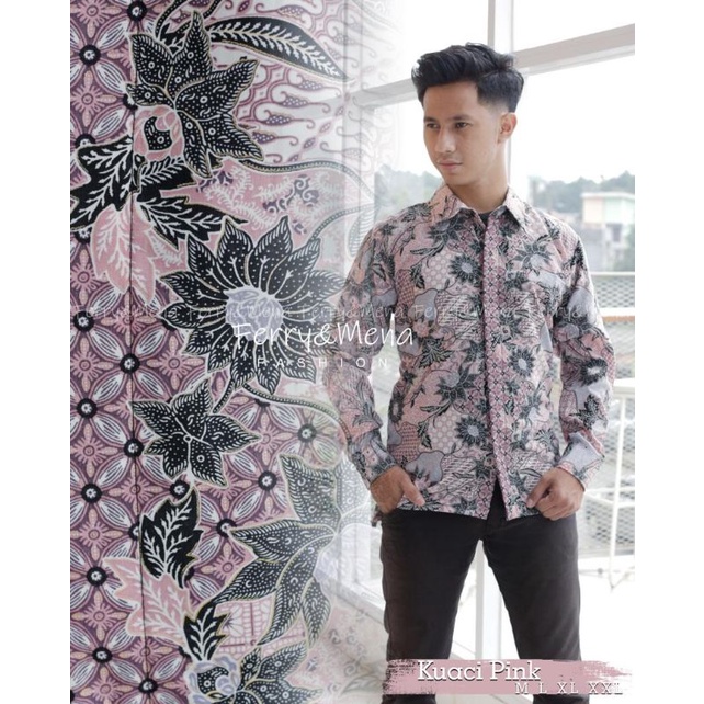 Hem batik pria lengan panjang / kemeja batik / kemeja cowok panjang / Hem panjang