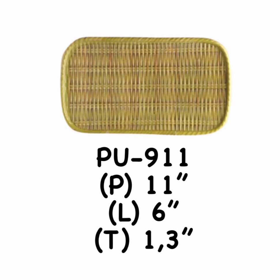 Piring Motif Anyam PU-911 Singa Singi (1Pcs)