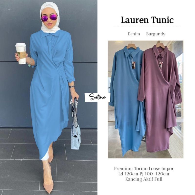 LAUREN TUNIK ORI SATIN MPMF