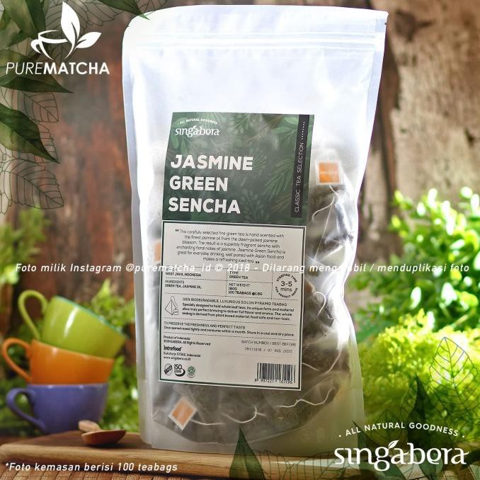 

Jual Singabera - Jasmine Green Sencha Tea 100Tb Teh Hijau Melati Premium Teh