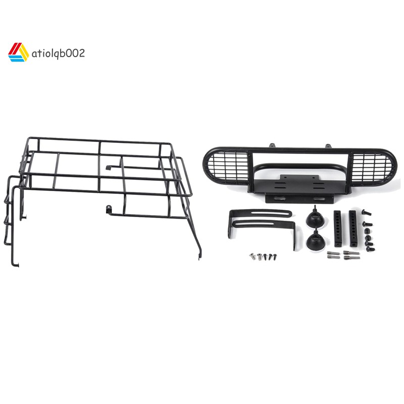 Rak atap bahan logam untuk 1 / 10 rc d90 wheelbase body shell rc ...