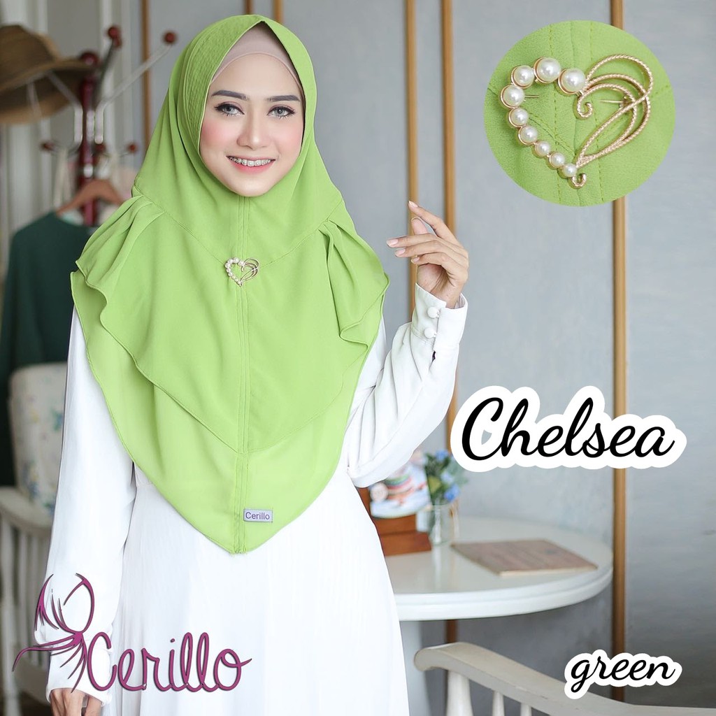 Hijab Instan Terbaru Ceruti Babydoll Import Chelsea Original Cerillo