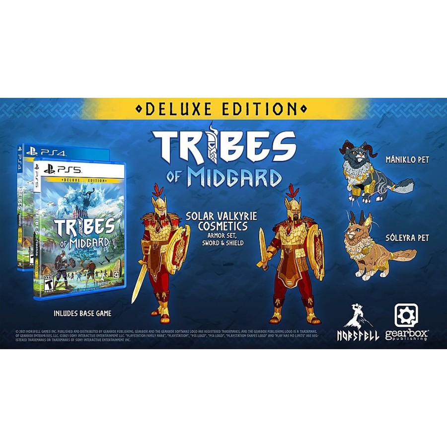 PS4 Tribes of Midgard Deluxe Edition