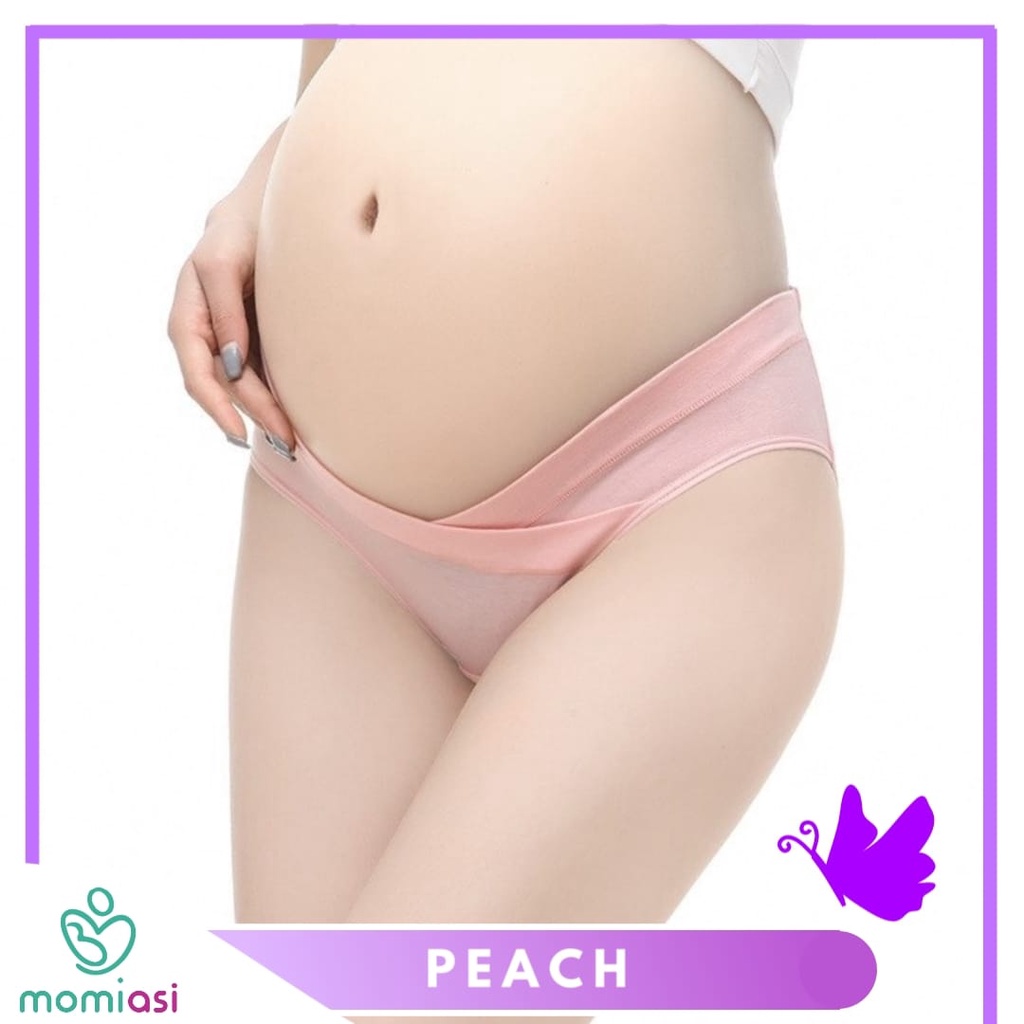 Momiasi - Celana Dalam Cd Hamil Wanita Bumil Jumbo Big Katun Maternity Panty Low Waist