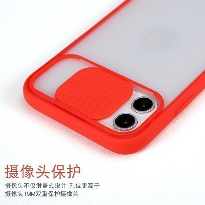 OPPO RENO 4 BUMPER CASE SHUTTER MODEL SLIDE CAMERA WITH TALI LANYARD