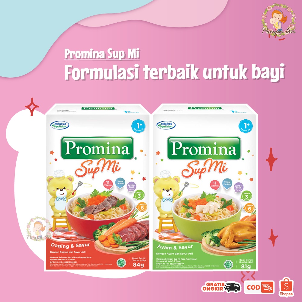 Promina Sup Mie Daging Dan Ayam Sayur Makanan Sehat Untuk Bayi 1 Tahun Keatas By Mallpompaasi