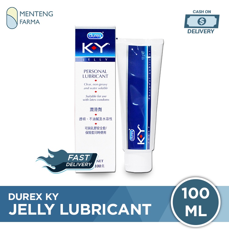 Durex KY Jelly Lubricant 100 Gr - Pelumas Durex K-Y Lubrikan