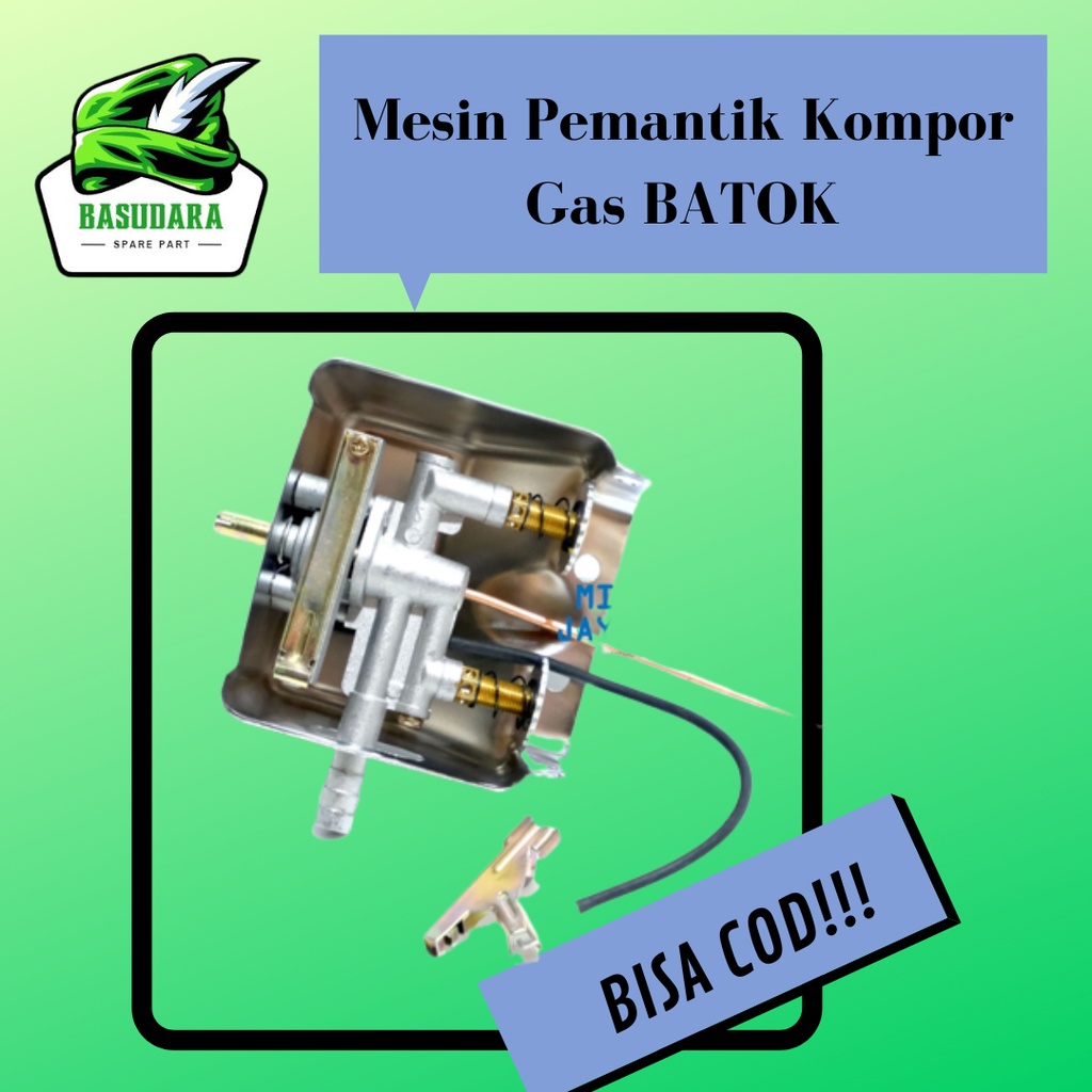 Mesin Pemantik Kompor Gas Cor 1 Tungku Rinnai, Winn Gas, Sun Rise / Mesin Pemantik Kompor Gas Cor Ma