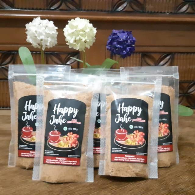 

Happy jahe /jahe merah 250 gram/jahe murni terbuat dari jahe merah pilihan
