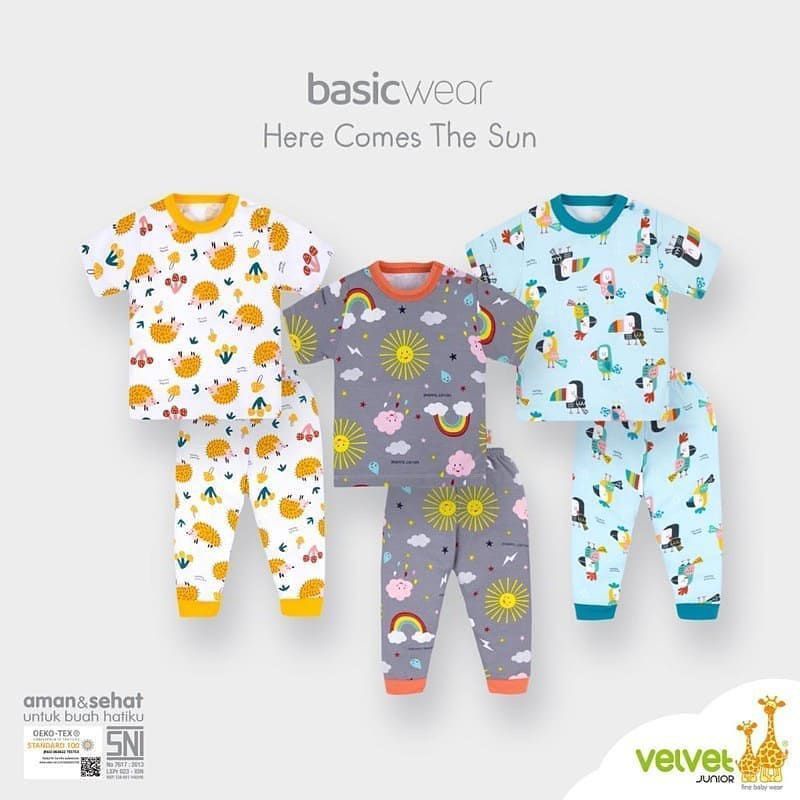 Velvet Junior Stelan Mix Motif Here Comes The Sun