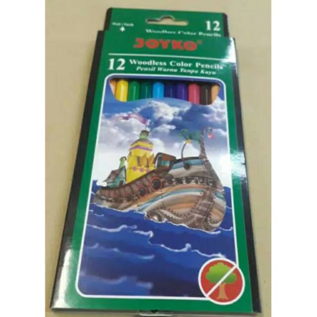 

Pencil warna joyko panjang 12warna