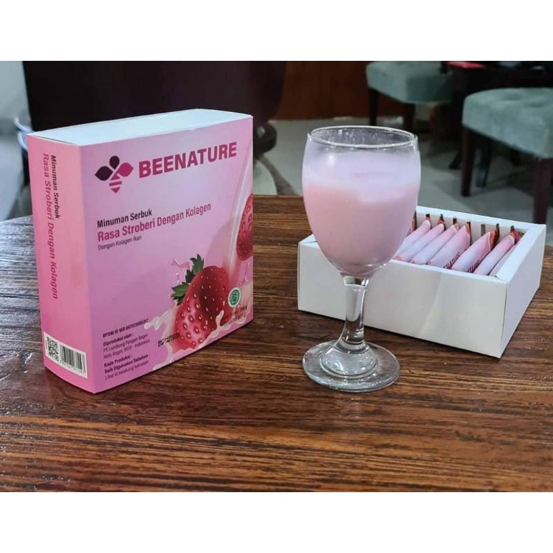 MINUMAN SERBUK KOLAGEN BEENATURE NIBRAS