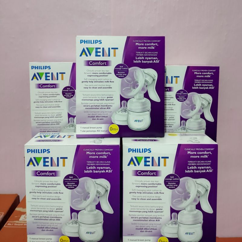 Promo Philips Avent Comfort Manual Breast Pump - Putih - SCF330/20/New/Bukan Preloved/Termurah