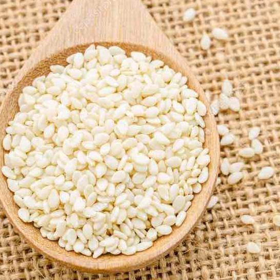 

10.10 STOK READY Wijen Putih Premium White Sesame Seeds 80gr Import Halal buruan
