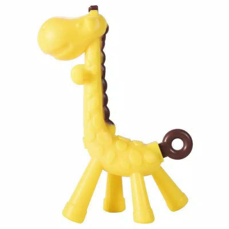 Teether Bayi Jerapah BPA Free / Gigitan Bayi 3 Month +/ Teether Giraffe