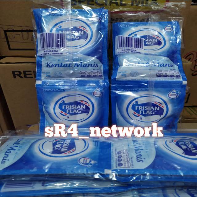 

Susu Kental Manis Frisian Flag Putih 1renceng @6sachet