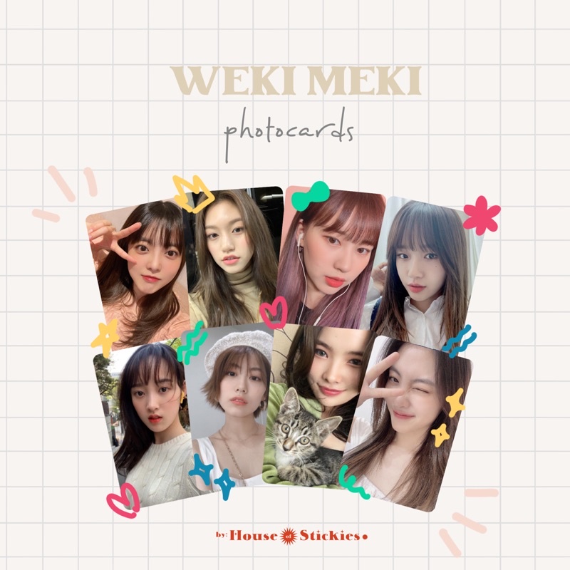 Weki Meki Unofficial Photocard (Gf Selca Edition)