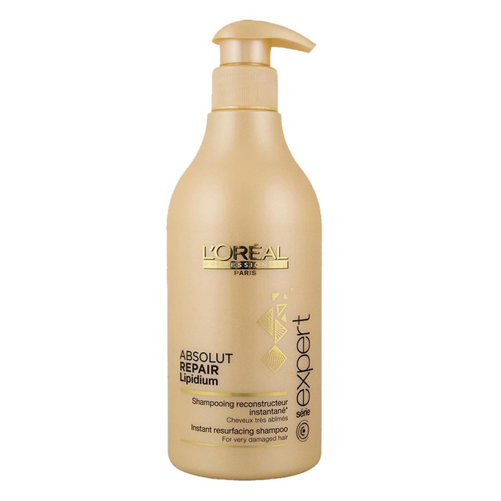 L’oreal Professionnel – Absolut Repair Lipidium Shampoo Pump (500 ml)