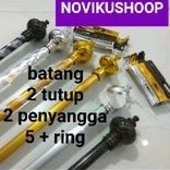 BATANG REL GORDEN DEKORASI JENDELA /TIANG REL GORDEN