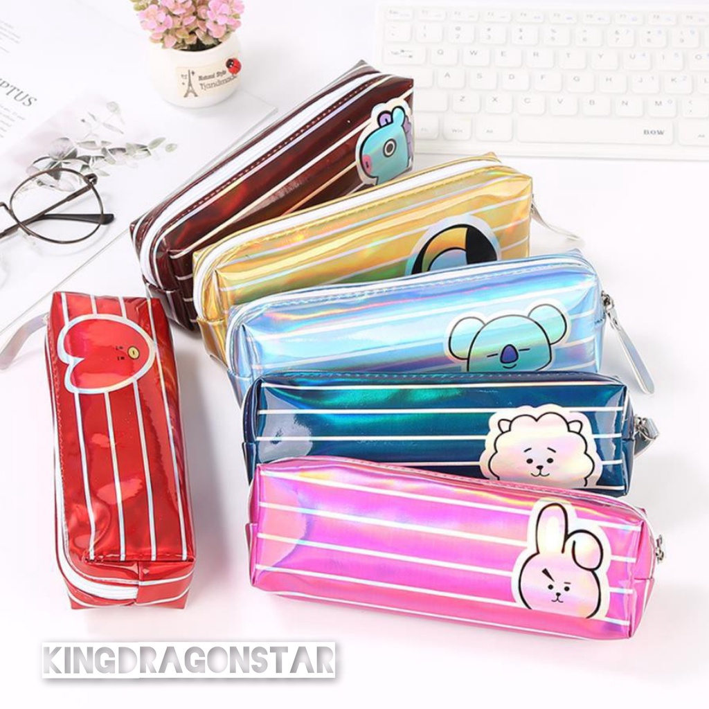 

COD KOTAK PENSIL WARNA METALLIC BTS LUCU / TEMPAT ALAT TULIS KPOP KD202