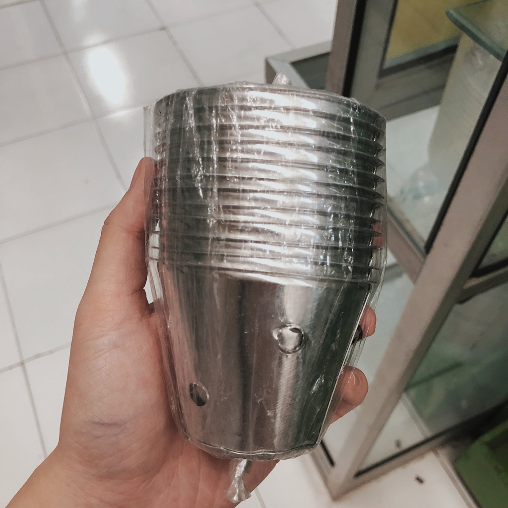 [7.5x6] Cetakan Kue Cookie Shot Bolu Kukus Cupcake Muffin Tipe S Lubang Uk. 7.5x6cm