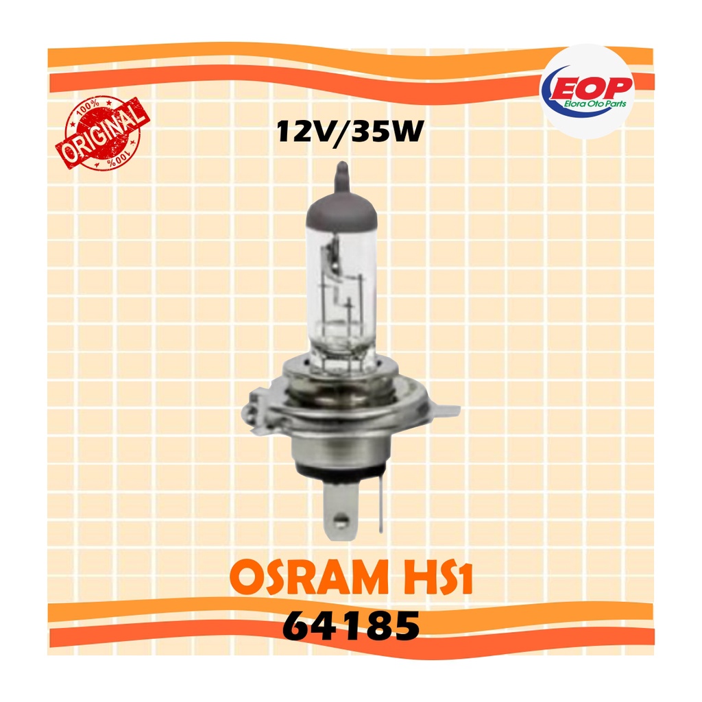 OSRAM HALOGEN Vixion Hs1 12v 35w kaki 3 64185