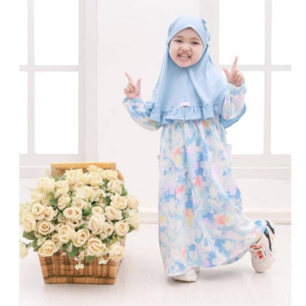 Gamis Makka By Viola Kids / Gamis Anak Ready M