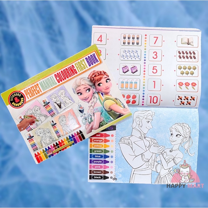 

Buku mewarnai dan activity book