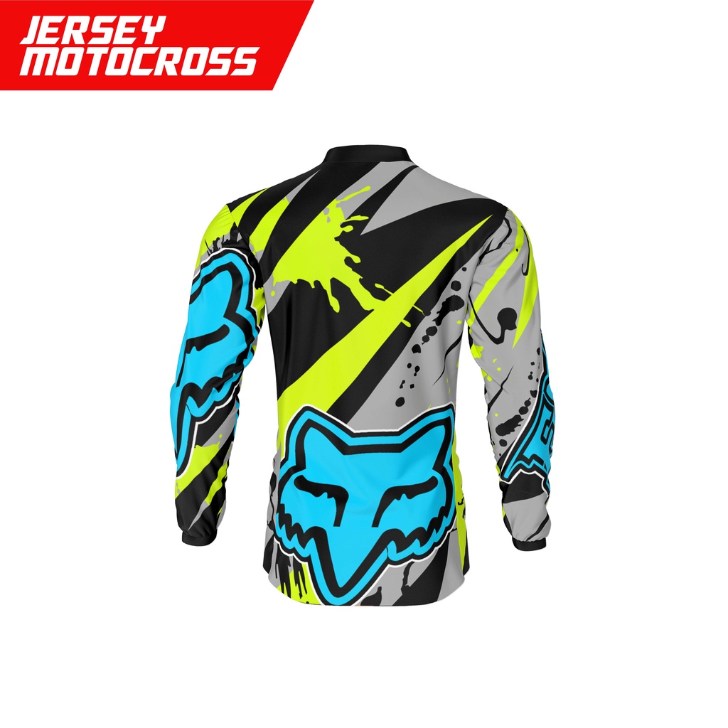 JERSEY RACING MOTOR CROSS LONG SLEEVE MOTOCROSS LENGAN PANJANG SERIES 5