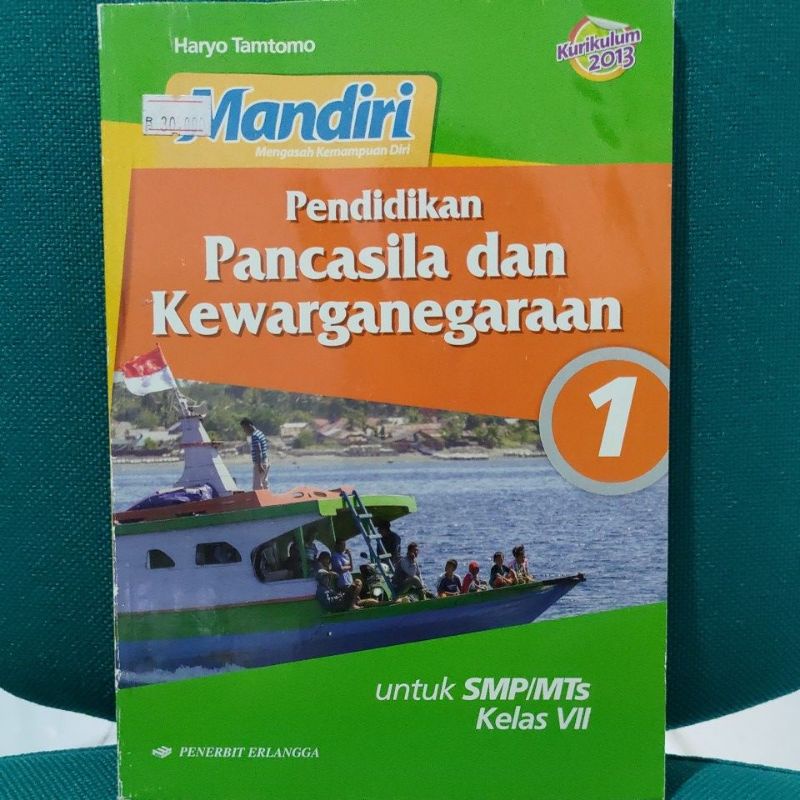 BUKU SOAL MANDIRI PPKN KELAS VII ERLANGGA