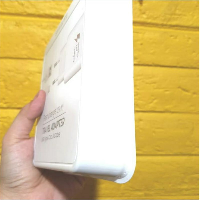 Charger original 1port+1 kabel type C 2,4A 25 Watt Original 100% tersegel