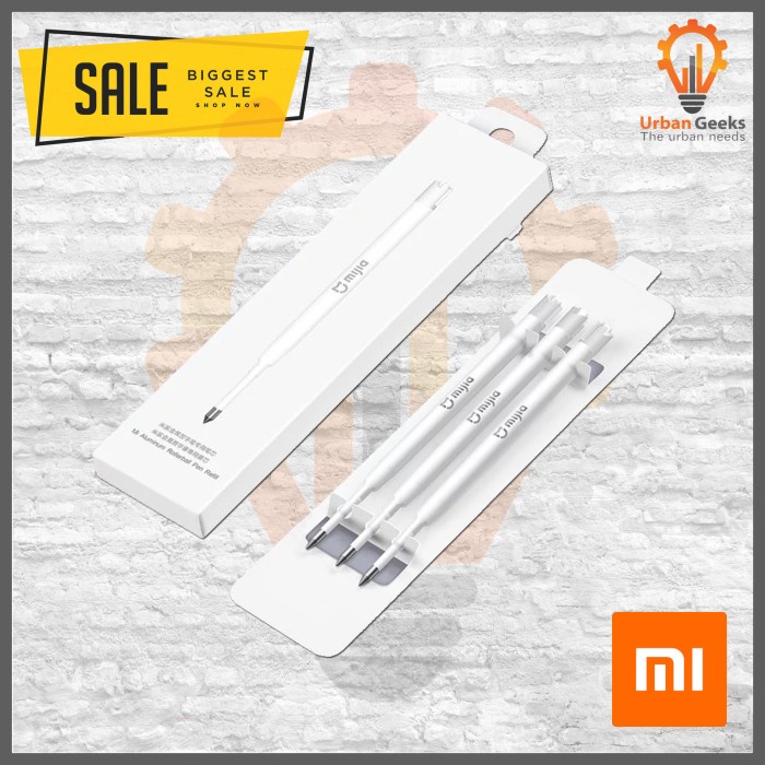 

NEW Xiaomi Mi Pen Refill Pulpen Metal Signature 3Pcs