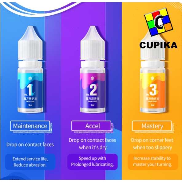 Lube GAN 10Ml 10 ml PELUMAS RUBIK V1 V2 V3 termurah awet Perawatan