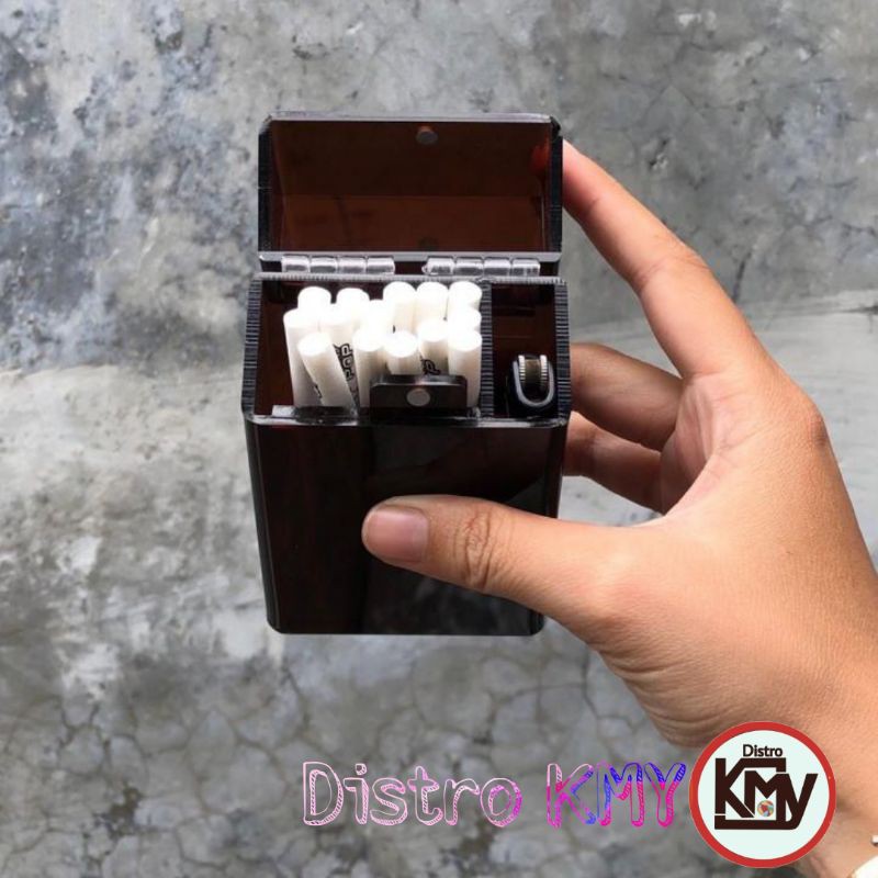 TEMPAT ROKOK KOTAK ROKOK AKRILIK BOX ROKOK TEMPAT ROKOK KOTAK ROKOK AKRILIK BOX ROKOK