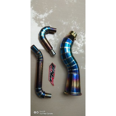 Satu Set SELANG RADIATOR + VELOCITY/CORONG KARBU CB150R NEW Blluemound