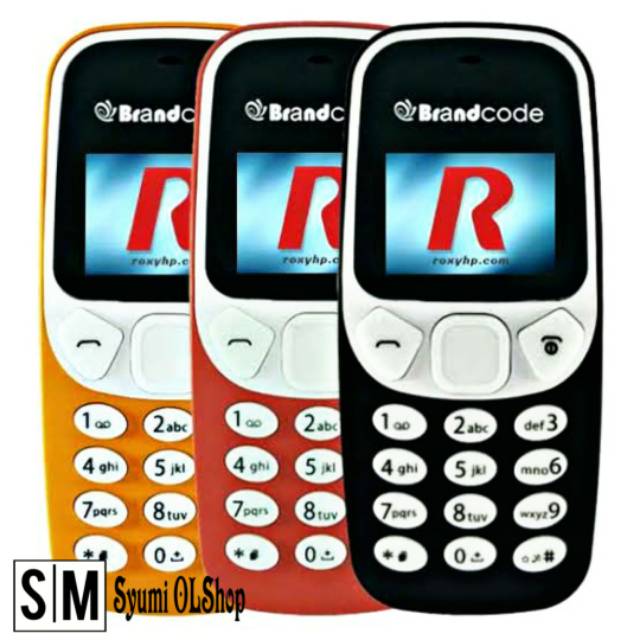 HP BRANDCODE B3310 DUAL SIM 2 TRENDY + HADIAH  1BUNGKUS GULALI KACANG COKLAT
