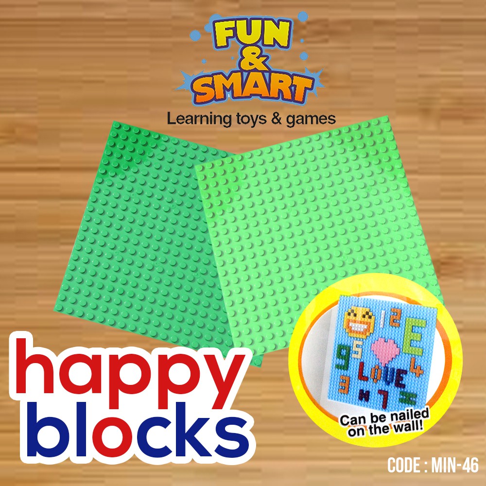 Base Plate Lego Alas Nano Block Mainan Anak Mainan Lego NANO BLOCK KECIL MIN-46