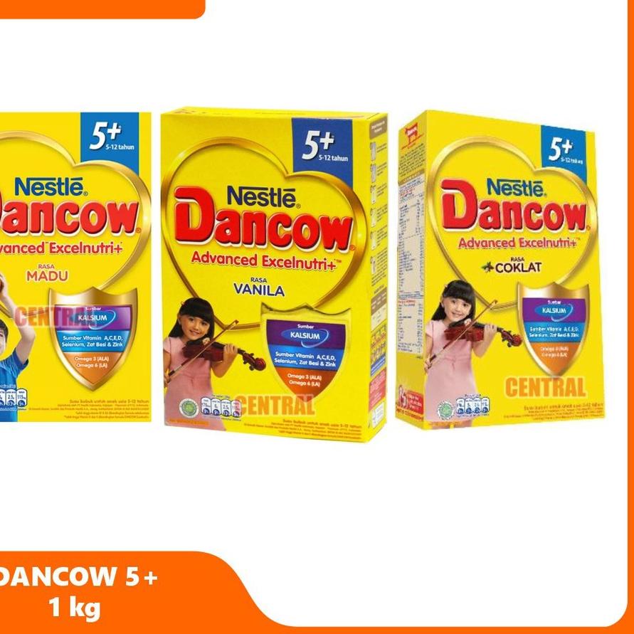 

COD DANCOW 5+ 1KG (1000gram) MADU VANILA